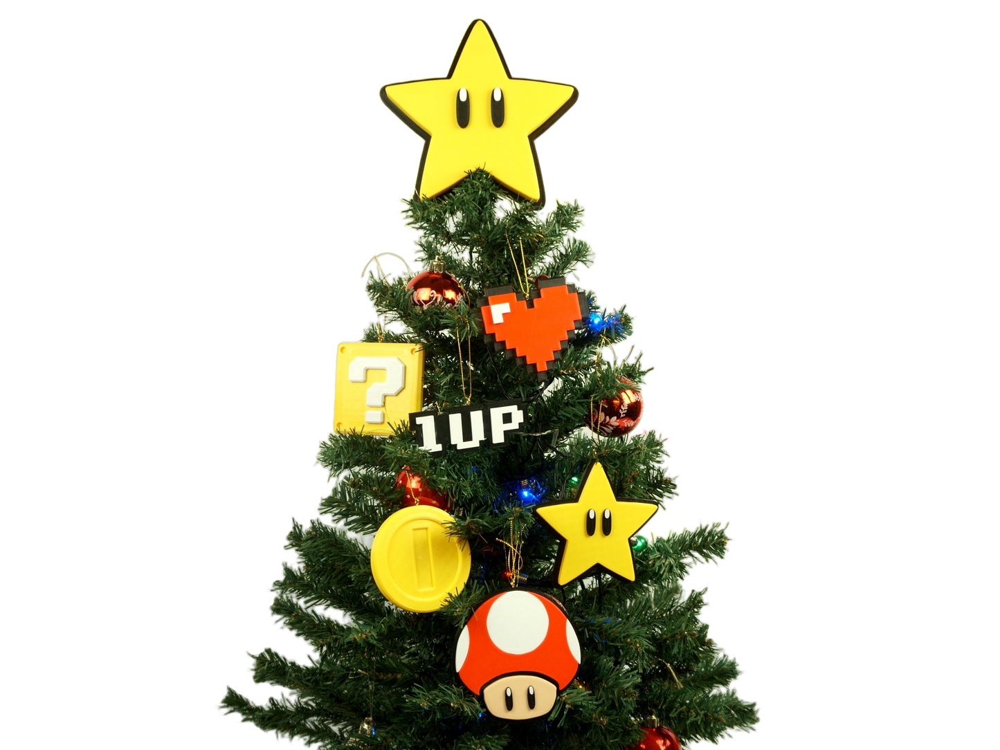 Super Retro Tree Decorations | Christmas Tree Ornaments | Christmas Decoration |