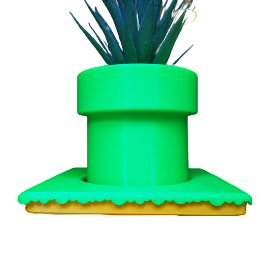 Super Retro Pipe Planter| Flower Pot | Super Retro Planter | Office Decor | Home Decor