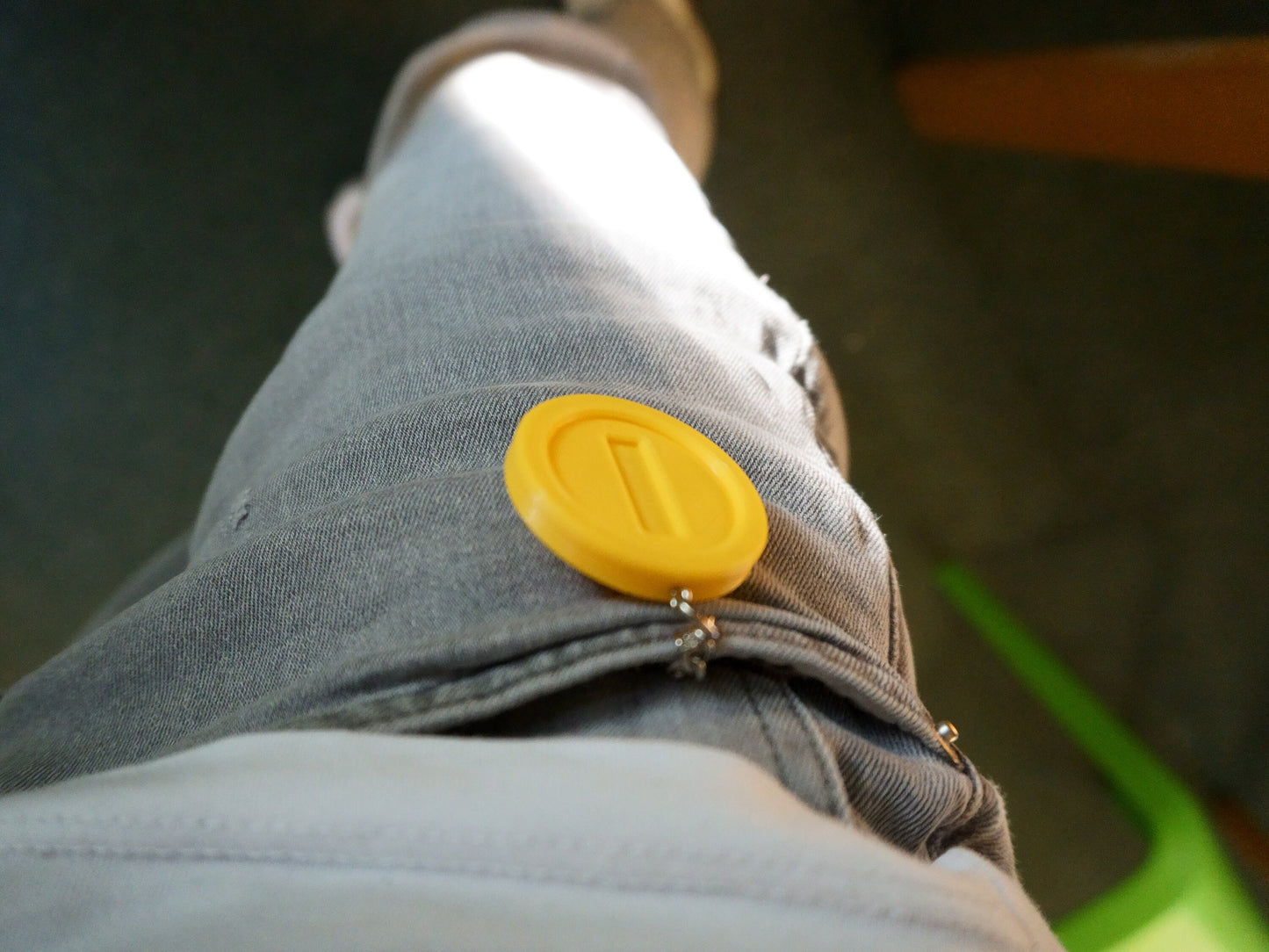 Super Mario Coin Custom Keyring /Keychain | Super Mario Coin Accessory | Gift for Him