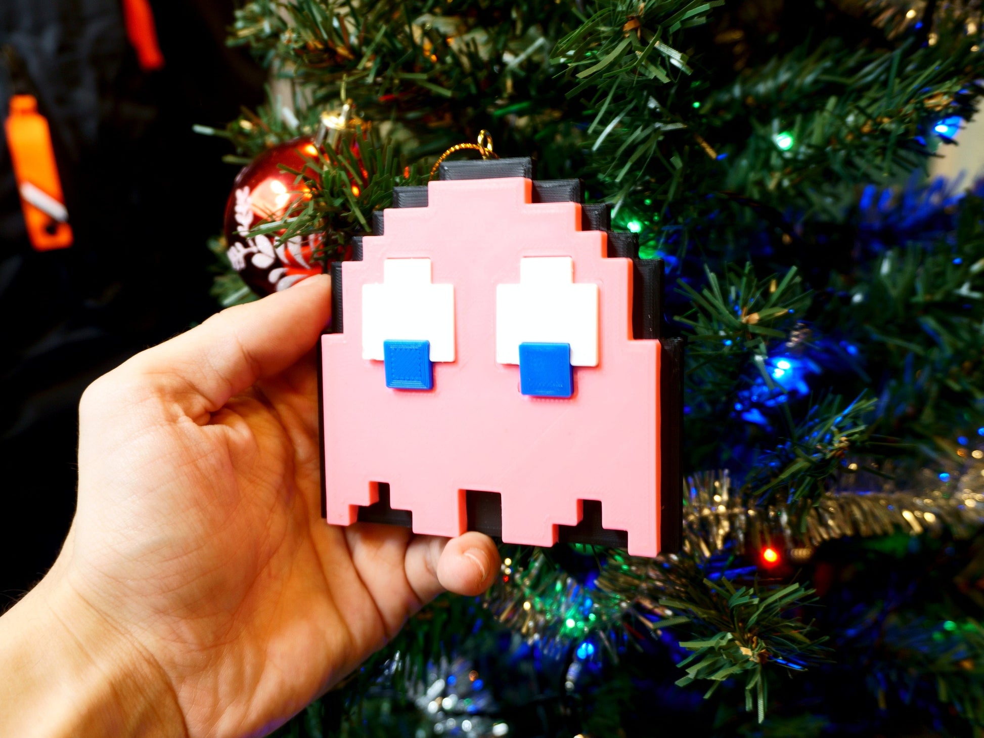 Pac Man Christmas Tree Ornament | Christmas Decoration | Home Decor