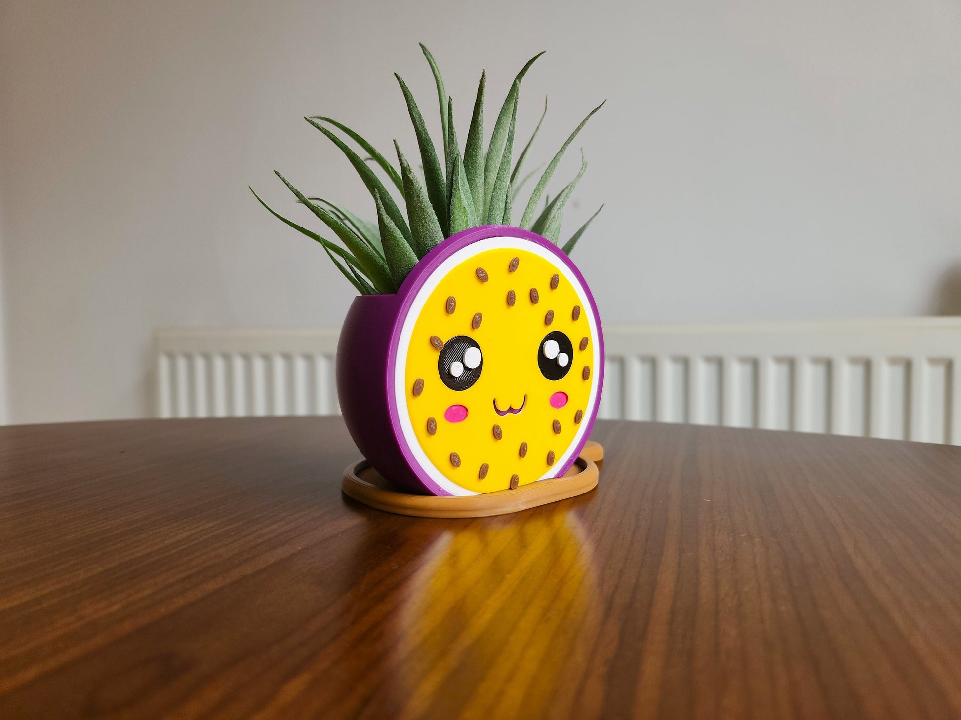 Kawaii Passion Fruit Shaped Flower Pot - Indoor Herb & Flower Planter - 2 Sizes Available